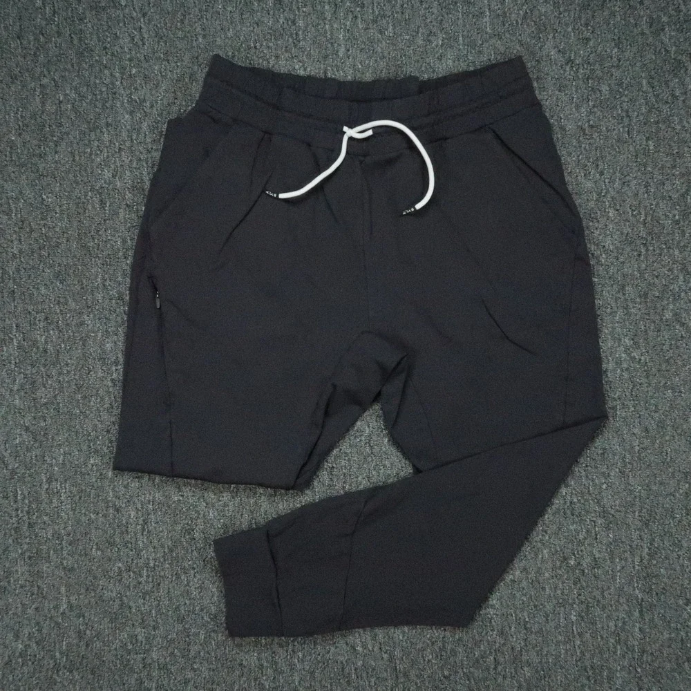 BYLT Pants Mens XL Blue Active Jogger Tapered Zip Pocket Athletic Cuffed
